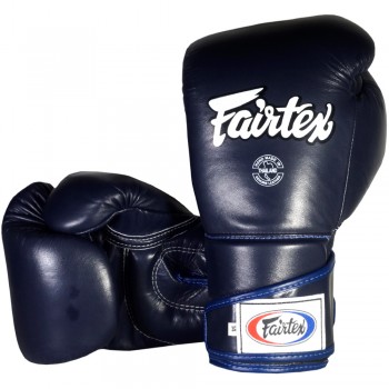 Fairtex BGV6 Боксерские Перчатки Тайский Бокс "Stylish Angular Sparring" Синие